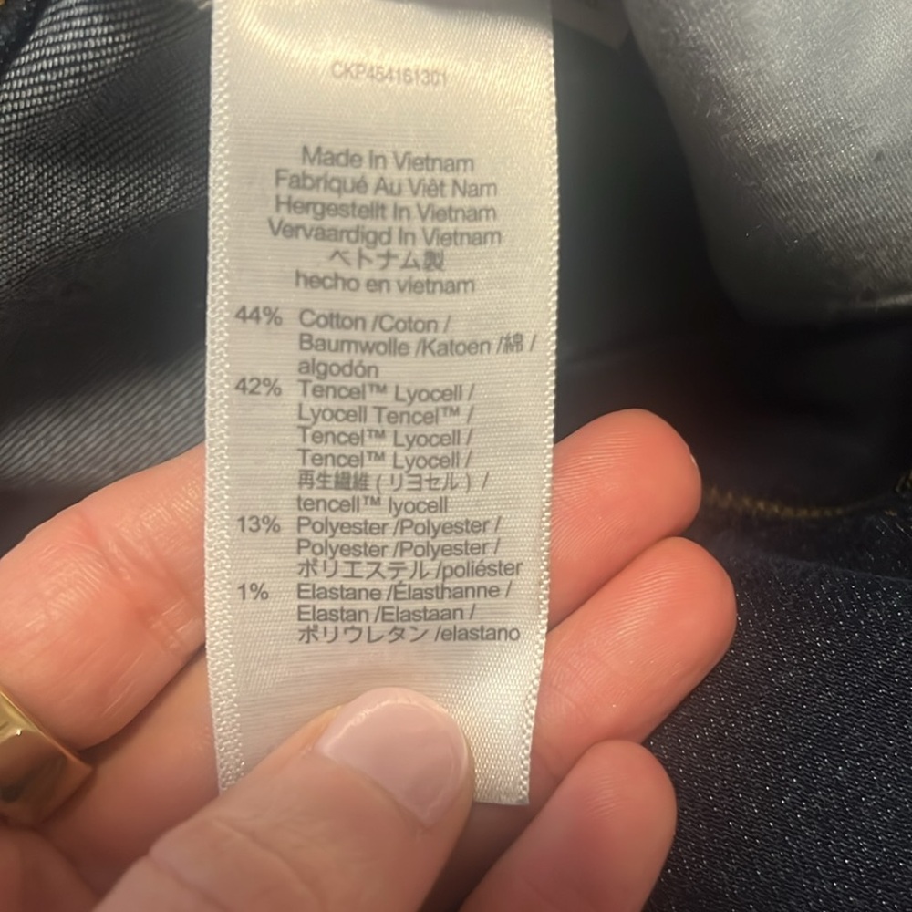 Madewell Petite 9" Mid-Rise Skinny Jeans in Larkspur Wash - Picture 8 of 8